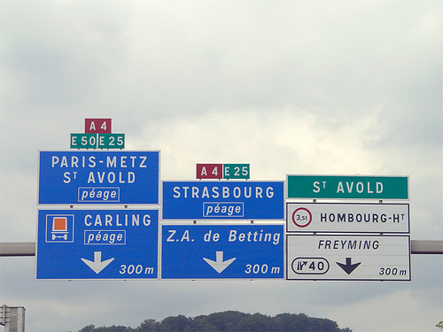 french traffic signs