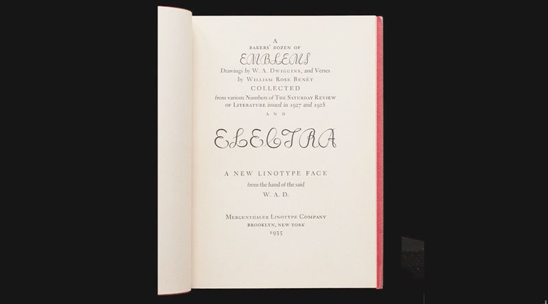 More information about "W. A. Dwiggins and Linotype"
