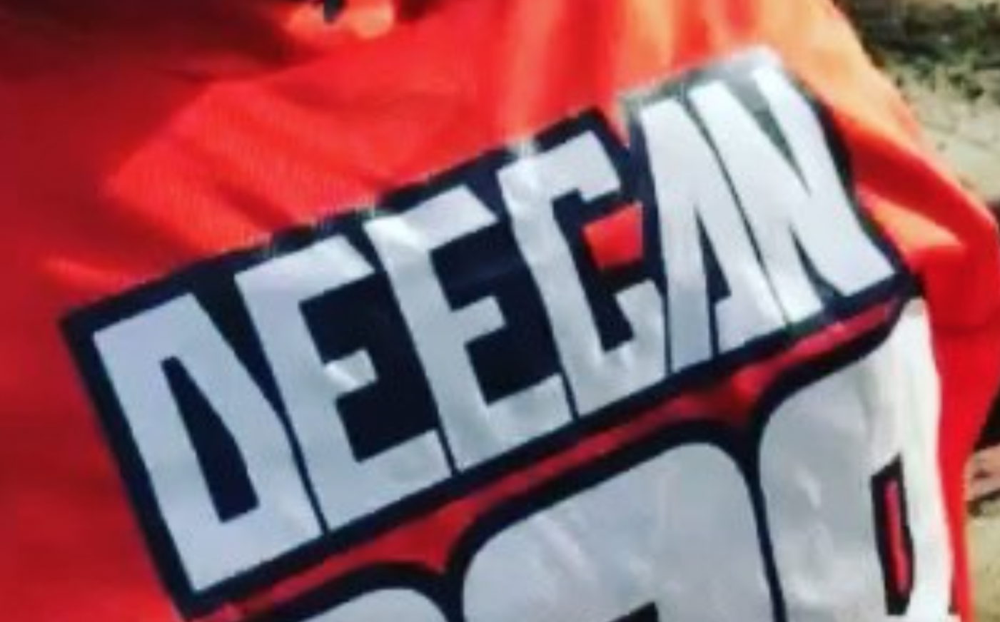 Looking for this motocross jersey name font - Font Identification