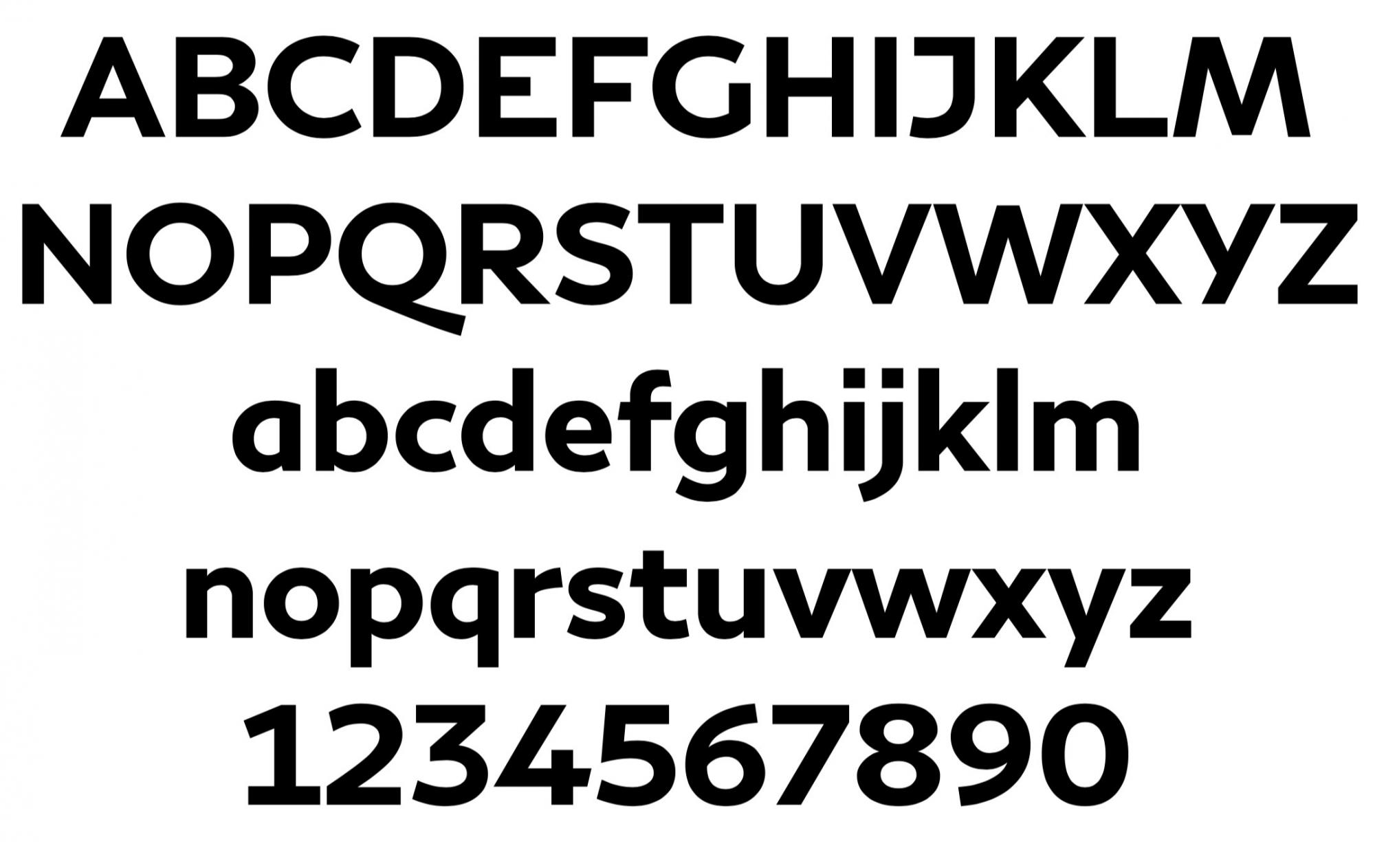 Branding fonts