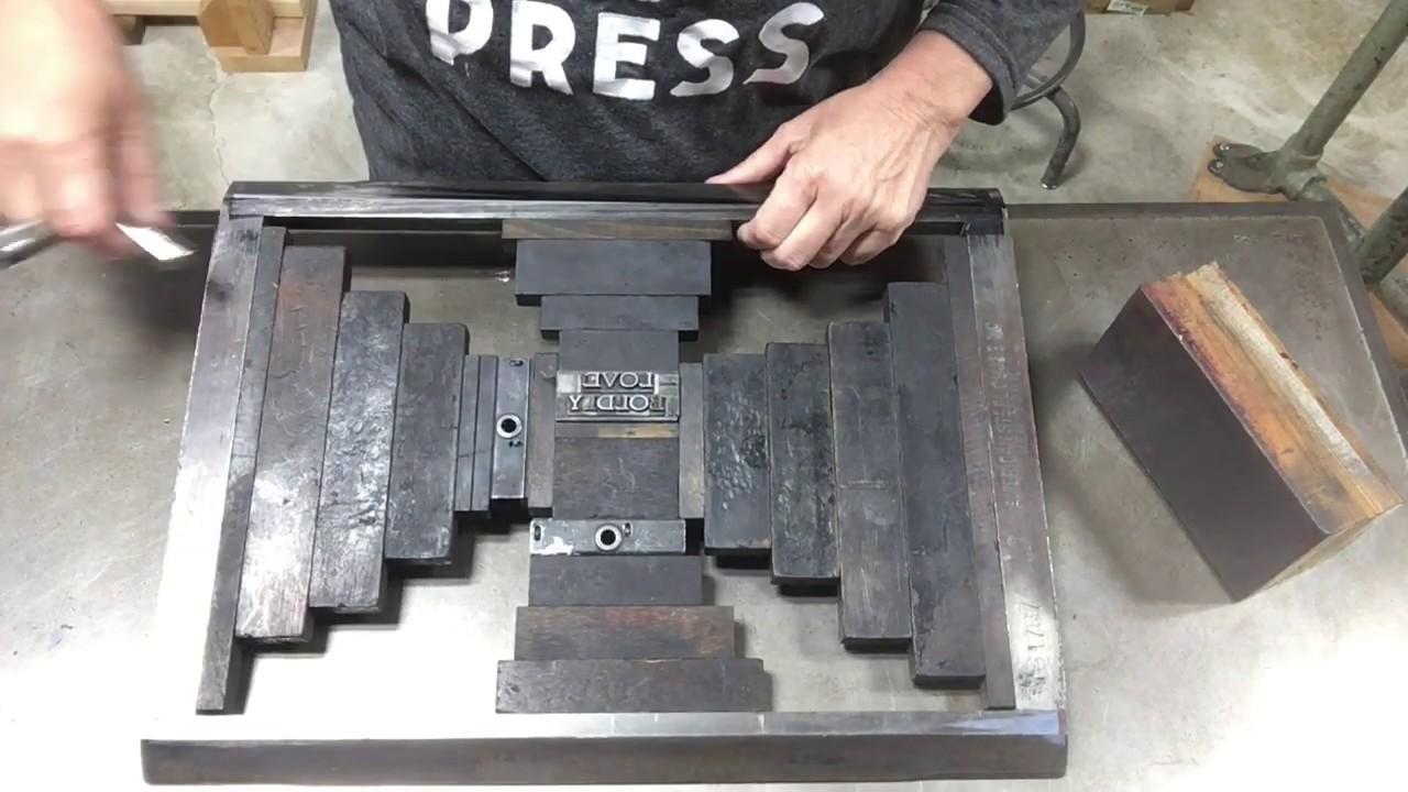 More information about "Letterpress Tutorial: Printing Coasters with Kate Askew at Yella Dog Press"