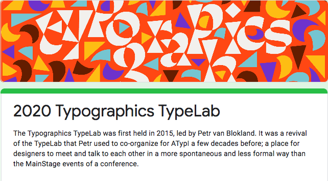 More information about "2020 Typographics TypeLab"