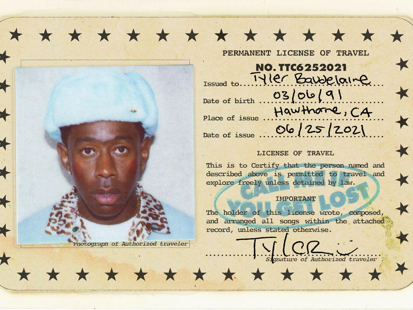 Trying to find out the different fonts Tyler, The Creator used for ID