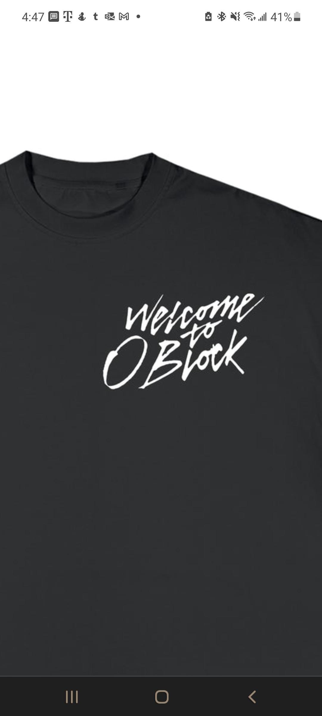 King Von Welcome To O'Block T-Shirt