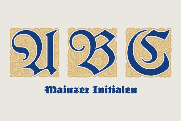 Download one style of FDI Mainzer Initialen