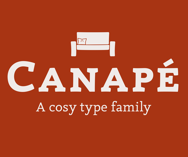 Canape—a cosy type family by FDI Type …