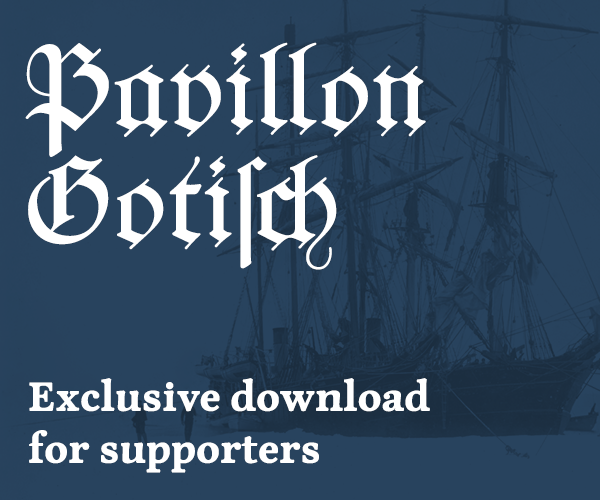 Pavillon Gotisch: Available to supporters of Typography.guru.