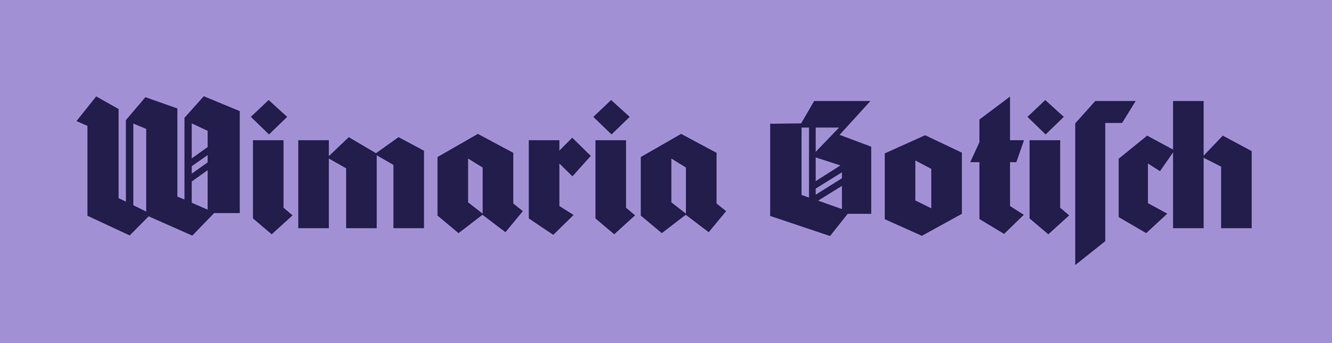 A modern interpretation of the typeface Element …